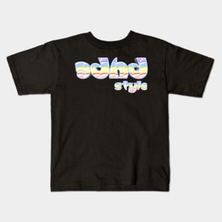 Adhd style Kids T-Shirt